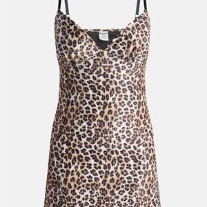 No Boundaries - Leopard Print Mini Dress
